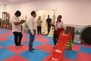 مرکزی برای بازگشت به زندگی؛ روایت بازدید خبرنگاران از قطب نوین توانبخشی هلال‌احمر در هرمزگان