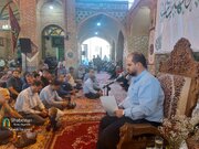 تکیه بُنگی‌های کرمان لبریز از نوای پرشور "یا علیُ یا علی" در شب عیدالله‌الاکبر