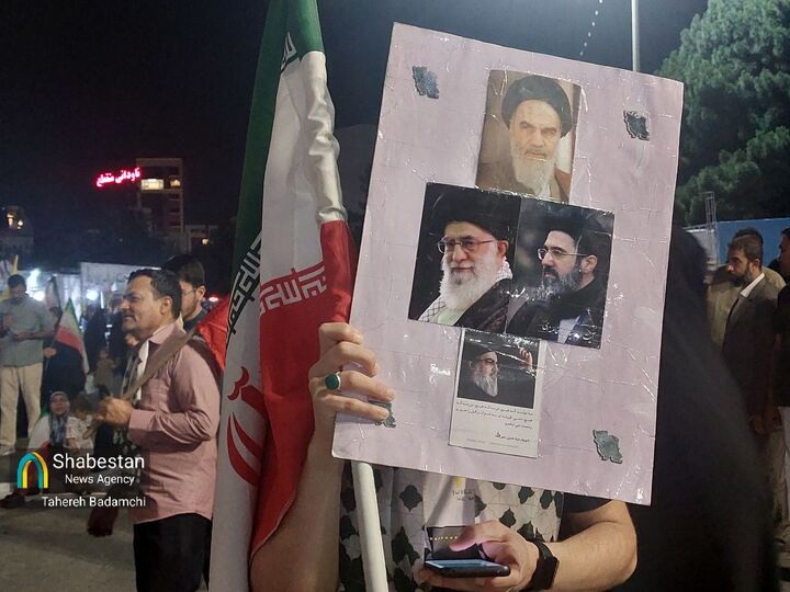 طنین "ابالفضلِ علمدار، خامنه‌ای نگهدار" کرمانی‌ها در موج ۹۴ حماسه خیابان