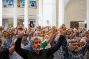 برادری در سایه غدیر؛ عقد اخوت زائران حرم شاهچراغ(ع)