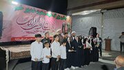 مسجد امام حسین(ع) کوی احسان ارومیه؛ کانون تلاقی هنر و شورِ نسل جدید در عید غدیر