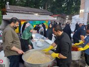 پخت و توزیع ۱۴هزار پرس اطعام غدیر در رشت