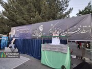 یادمان امام کبیر و رهبر شهید در میهمانی کیلومتری غدیر کرمان