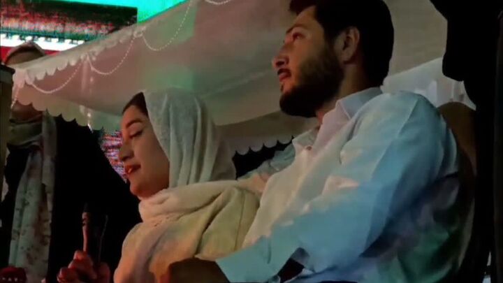 پیوند عشق و ایمان در شب غدیر؛ آغاز زندگی مشترک دو زوج جوان در اجتماع حماسی گچساران