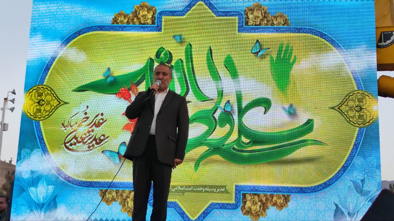 حضور پرشور مردم در پیادهروی غدیر جلوهای از ولایتمداری و بصیرت است