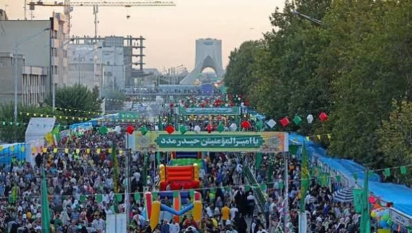 برگزاری مهمونی ۱۰ کیلومتری غدیر در تهران؛ «بیعت در امتداد بعثت» از میدان امام حسین(ع) تا میدان آزادی
