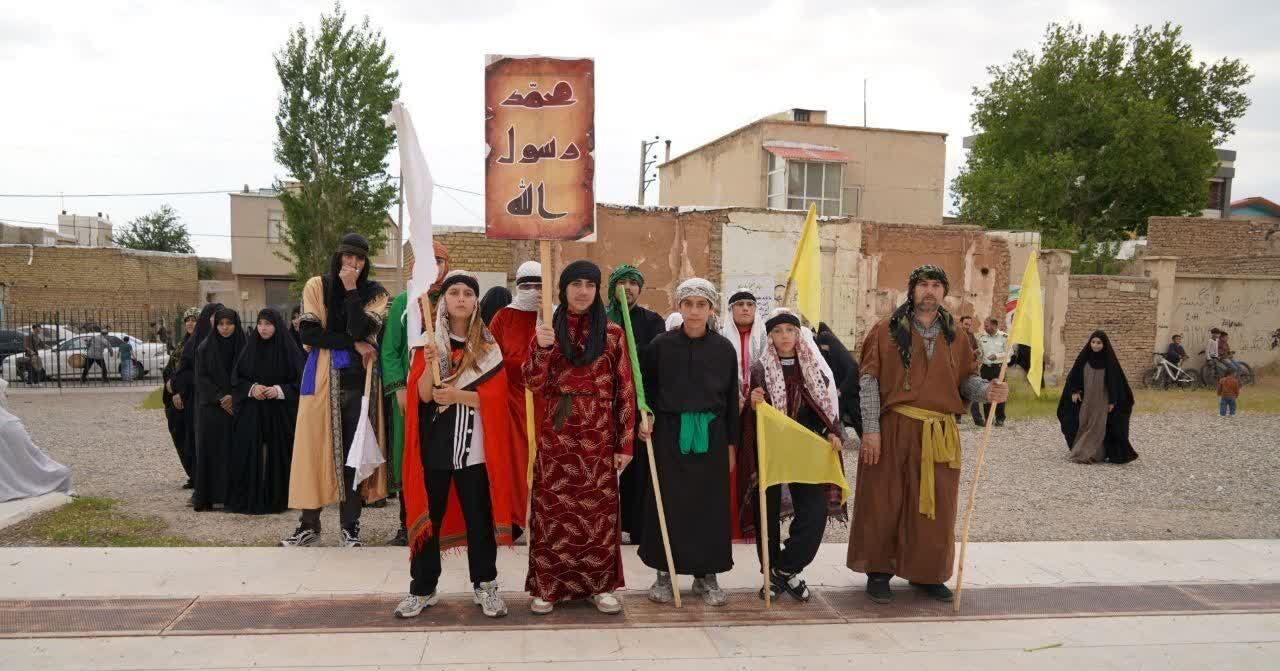 واقعه غدیر در شهرستان خدابنده بازسازی شد