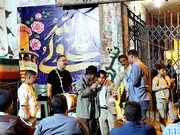 جشن غدیر در موکب اداره کل فرهنگ و ارشاد اسلامی جنوب کرمان