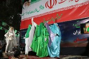 سنگ‌تمام مسجدی‌های شهرک ولیعصر(عج) در شام عید غدیر
