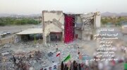 «قصه عاشقی» از برکه غدیر تا تنگه هرمز؛ روایت هنری نوجوانان مسجدی روستای بُندَر از نبرد همیشگی حق و باطل