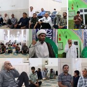 دیدار اعضای کانون فرهنگی هنری مولی‌الموحدین(ع) با سادات پارسیان