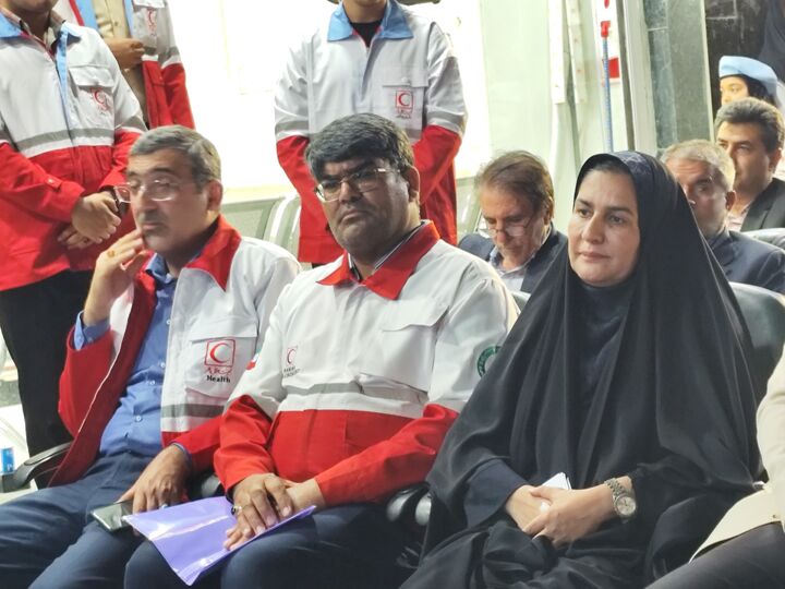جیرفت، قطب خدمات دارویی هلال‌احمر در جنوب کرمان