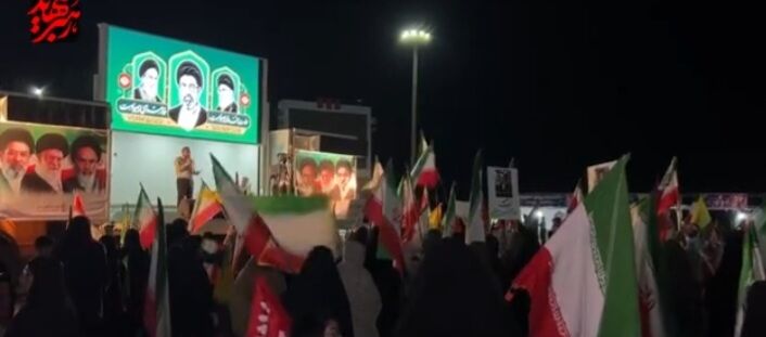 صدمین اجتماع مردمی در حمایت از جمهوری اسلامی در بندرعباس برگزار شد