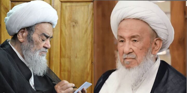 تسلیت آیت‌الله العظمی مظاهری در پی ارتحال آیت‌الله العظمی فیاض