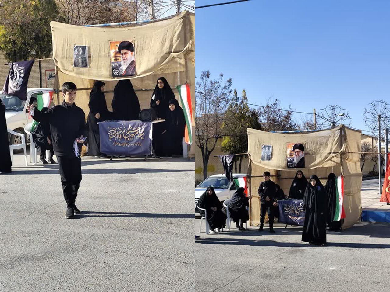 نوجوانان مسجدی در خط مقدم خدمت؛ کانون فرهنگی «ماه بنیهاشم(ع)» شهرکیان جلوهای از همدلی با وطن و ولایت