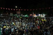 تجمع باشکوه مردم خرم‌آباد در میدان امام خمینی(ره)
