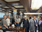 دیدار آیت‌الله رشاد با خاخام اعظم و نمایندگان جامعه کلیمیان ایران