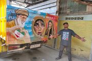 تمثال «قائد شهید» اکسسوری سواری‌ها در اندونزی شد