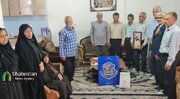 ستاره ۱۵ ساله‌ مسجدی در سه‌شنبه‌های تکریم شهدایی/ تجلیل کانون‌های مساجد شهربابک از خانواده شهید دهویی