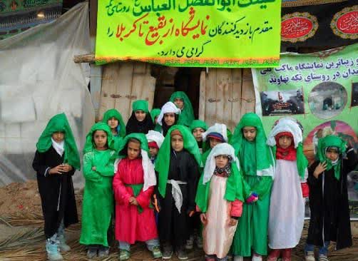 سی سال روضه با گل و هنر؛ عطر کربلا در کوچه‌باغ‌های «تکه»