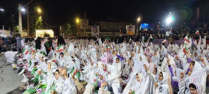 مراسم جشن تکلیف دانش‌آموزی یادواره شهدای میناب