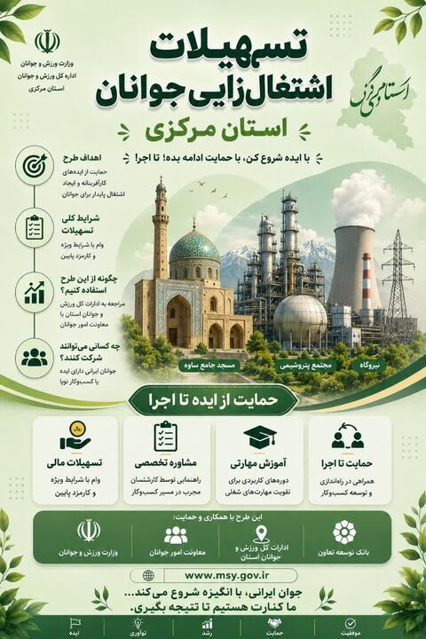 اعلام فراخوان تسهیلات اشتغالزایی جوانان در سال ۱۴۰۵ / سقف ۲۰ میلیارد ریالی وام برای طرح‌های دانش‌بنیان