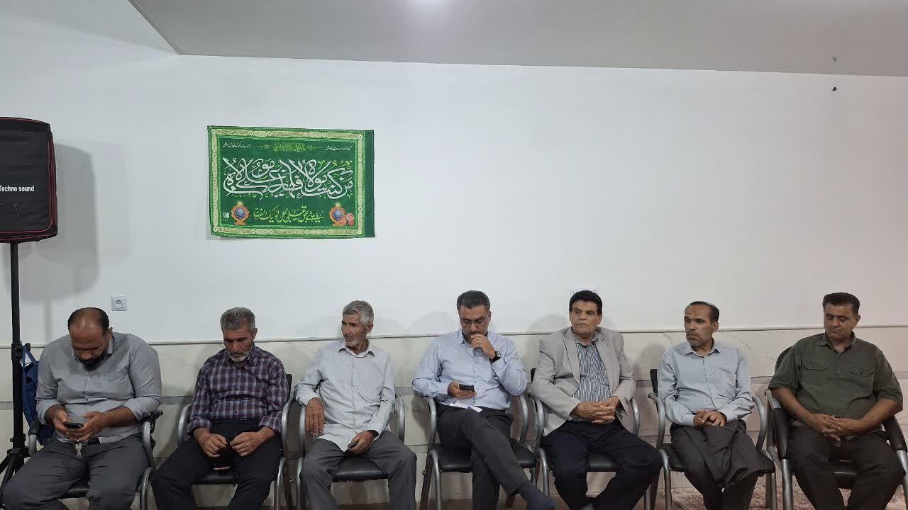 نشست هماهنگی هیئات مذهبی منطقه سفیددشت آران و بیدگل برگزار شد