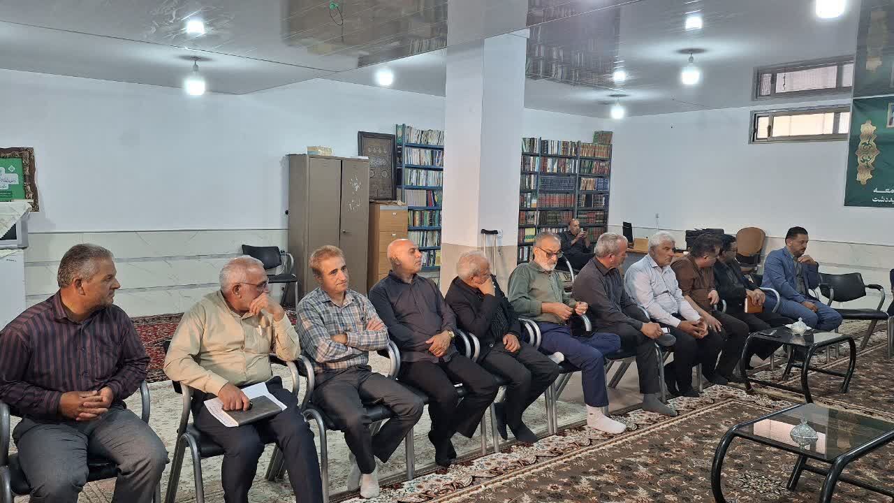نشست هماهنگی هیئات مذهبی منطقه سفیددشت آران و بیدگل برگزار شد