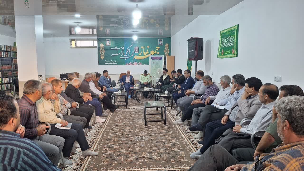 نشست هماهنگی هیئات مذهبی منطقه سفیددشت آران و بیدگل برگزار شد