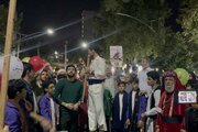 چهارپایه خوانی هنرمندان گلستانی در میدان هنر
