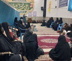 اولین جشن تولد نوزادی در شبستان مسجد امام هادی(ع) آران و بیدگل