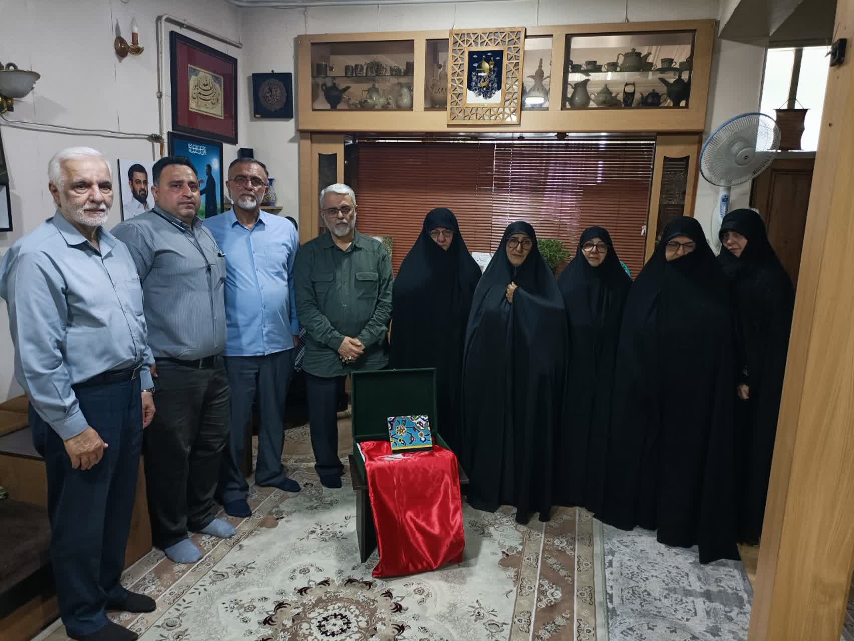 نام شهید زرین در پویش نذر کاشی حرم ثبت شد
