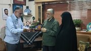 نام شهید زرین در پویش نذر کاشی حرم ثبت شد
