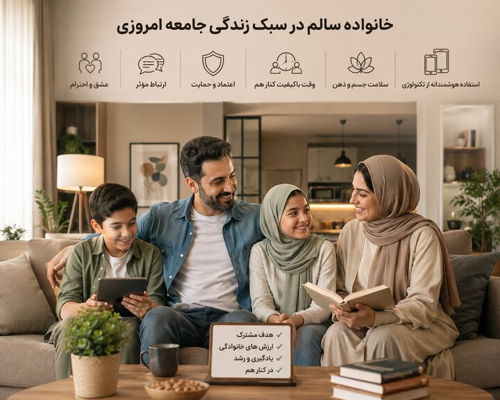 خانواده سالم در سبک زندگی جامعه امروزی چه شکلی است؟