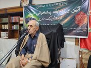 زمزمه‌های عاشقانه در مسیر محرم؛ سنتِ کهن «پیش‌خوانی» در لامرد احیا شد