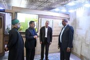 بازدید دبیرکل آستان مقدس حضرت عباس(ع) از طرح ویژه مقام امام مهدی(عج) برای محرم