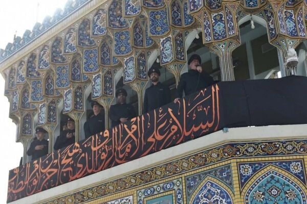 اجرای آیین سنتی «صلا» همزمان با نخستین روز ماه محرم در حرم مطهر رضوی