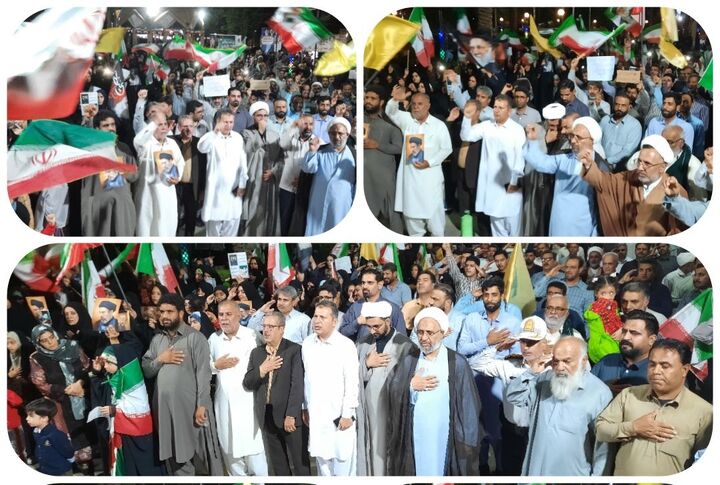 تداوم تجدید بیعت مردم ایرانشهر با آرمان‌های انقلاب در یکصد و پنجمین روز/ نمایش اقتدار و وحدت در پارک شهدا