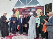 برگزاری آئین «علم بندان محرم» و اهدای «نشان علمداری و جوانمردی» در فیروزه