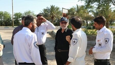 بازدید میعادفر از زیرساخت‌های بهداشتی در مرز چذابه