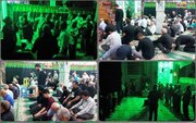 شور حسینی در مسجد امام خمینی(ره)؛ از بیان احکام تا سینه‌زنی عزاداران