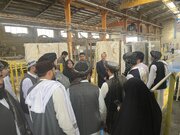 بازدید تجار ولایت هلمند افغانستان از کارخانه کویرتایر بیرجند