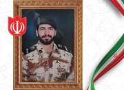 دیدار فرمانده سپاه رشت با خانواده شهید اسدی همرزم شهید تنگسیری