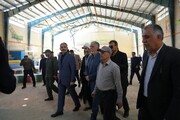 بازدید میدانی وزیر فرهنگ از زیرساخت‌های آسیب‌دیده لامرد در جنگ رمضان