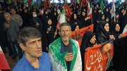 اجتماع مردم عزادار کوهدشت در موج ۱۰۸