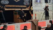 آیین سوگواری شب سوم محرم در میقات الرضا طبس