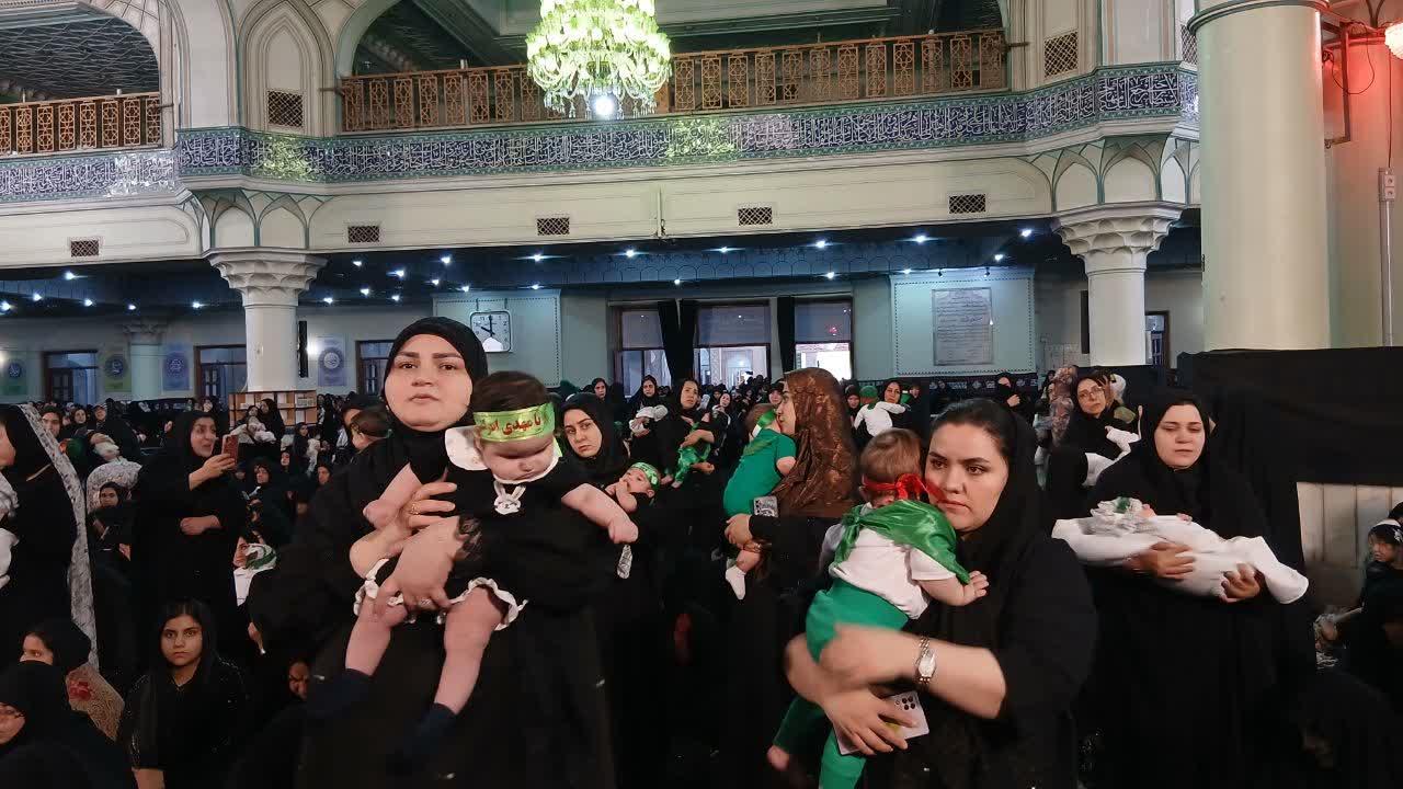 پاسخ مادرانه به ندای «هل من ناصر امام زمان(عج)»؛ شیرخواره‌هایی که که نذر ظهور می‌شوند