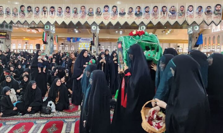 نوزادان مازندرانی سوگوار کربلا شدند