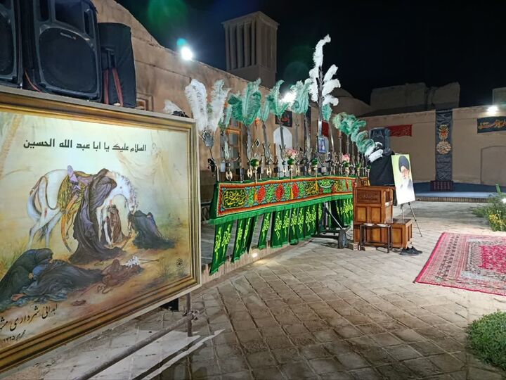 طنین دوباره روضه‌ محرم در خانه تاریخی شریعت گناباد