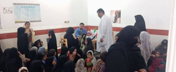 خدمت جهادی سلامت در نقطه صفر مرزی میرجاوه به همت بچه های مسجد